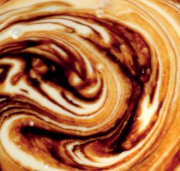 Warm caramel cream