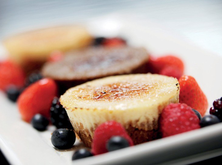 Crème Brûlée cheesecake